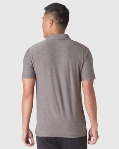 True ClassicHeather Cocoa Active Polo 2.0