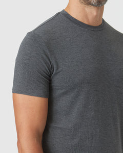 True ClassicCharcoal Heather Gray Short Sleeve Loungewear Tee