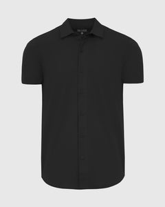 True ClassicBlack Commuter Short Sleeve Shirt