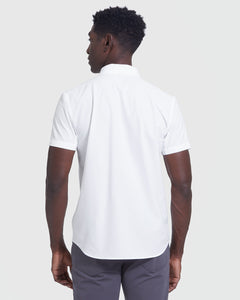 True ClassicWhite Commuter Short Sleeve Shirt