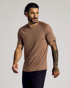 True ClassicT-shirt en maille active Alpaca