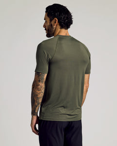 True ClassicT-shirt en maille active Kelp