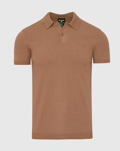 True ClassicTruffle Short Sleeve Sweater Polo 2.0