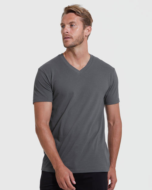 Military Steel V-Neck 3 Pack