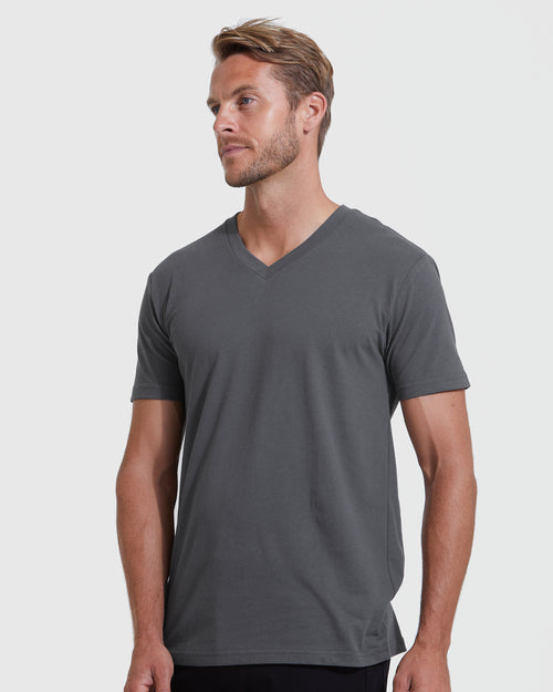 Military Steel V-Neck 3 Pack