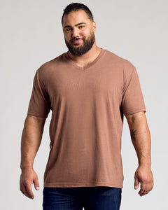 True ClassicRustic Tones Short Sleeve Classic Vee 3-Pack