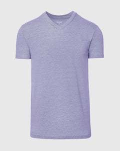 True ClassicHeather Dark Orchid V-Neck Tee