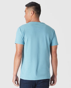 True ClassicHeather Voyager V-Neck Tee