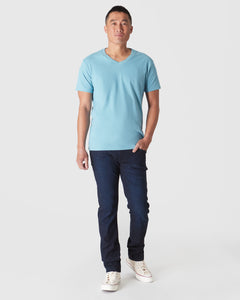 True ClassicHeather Voyager V-Neck Tee