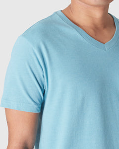 True ClassicHeather Voyager V-Neck Tee