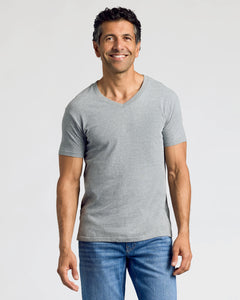 True ClassicDark Tones V-Neck Tee 3-Pack