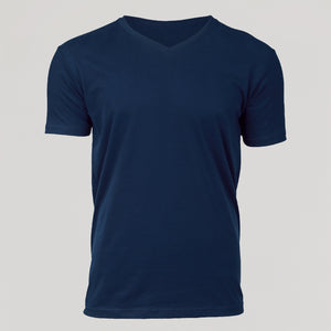 True ClassicNavy V-Neck Tee