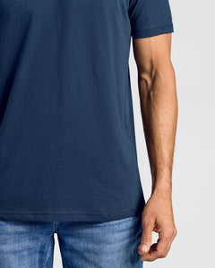 True ClassicNavy V-Neck Tee