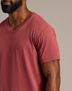 True ClassicRustic Apple V-Neck Tee