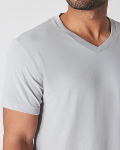 True ClassicSteel V-Neck Tee