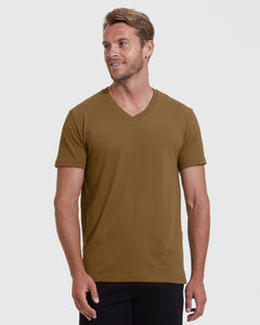 True ClassicTan 499 V-Neck T-Shirt