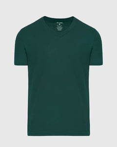 True ClassicViridian V-Neck Tee