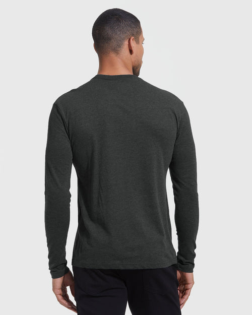 Heather Staple Long Sleeve T-Shirt 6-Pack