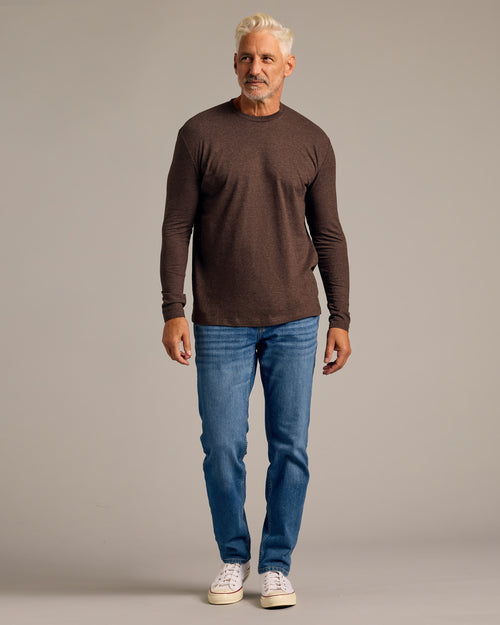 Autumn Blend Long Sleeve Classic Crew  3-Pack