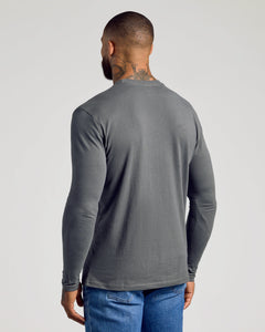 True ClassicCarbon Long Sleeve Crew Neck Tee