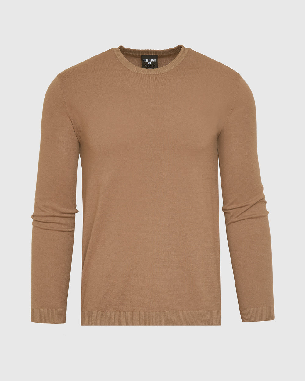 Truffle Dressy Crew Neck Sweater