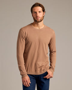 True ClassicTruffle Dressy Crew Neck Sweater