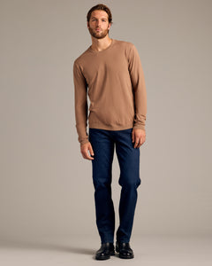 True ClassicTruffle Dressy Crew Neck Sweater