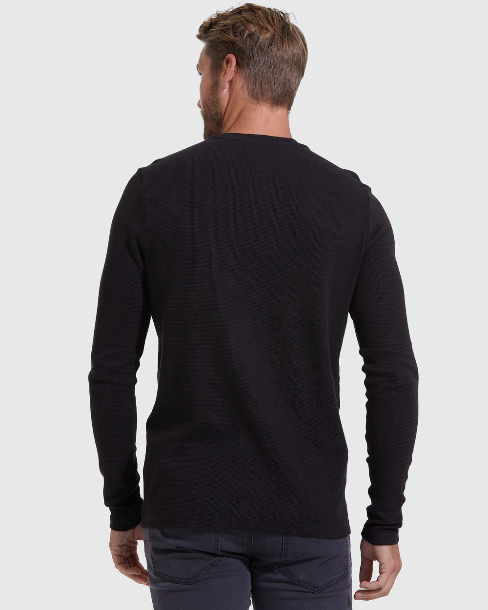 Waffle Long Sleeve Crew 3-Pack