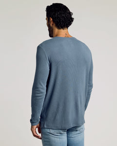 True ClassicFiord Waffle Long Sleeve Henley