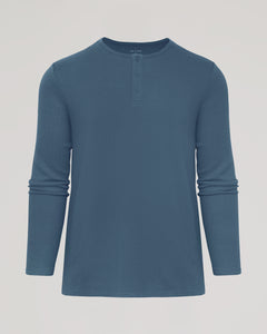 True ClassicFiord Waffle Long Sleeve Henley