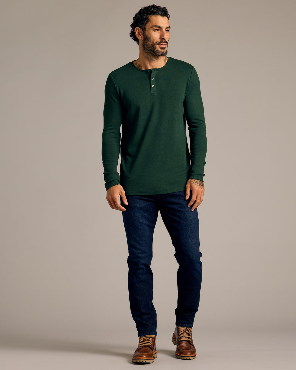 Kale & Pinot Waffle Henley 2-Pack