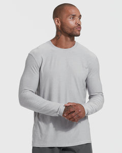 True ClassicEveryday Essentials Active Long Sleeve Crew T-Shirt 3-Pack