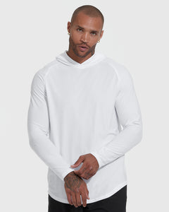 True ClassicBlack & White Active Long Sleeve Hoodie 2-Pack