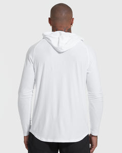 True ClassicSudadera con capucha deportiva blanca