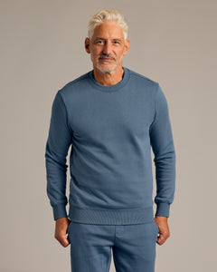 True ClassicFiord Fleece French Terry Pullover Crew Neck