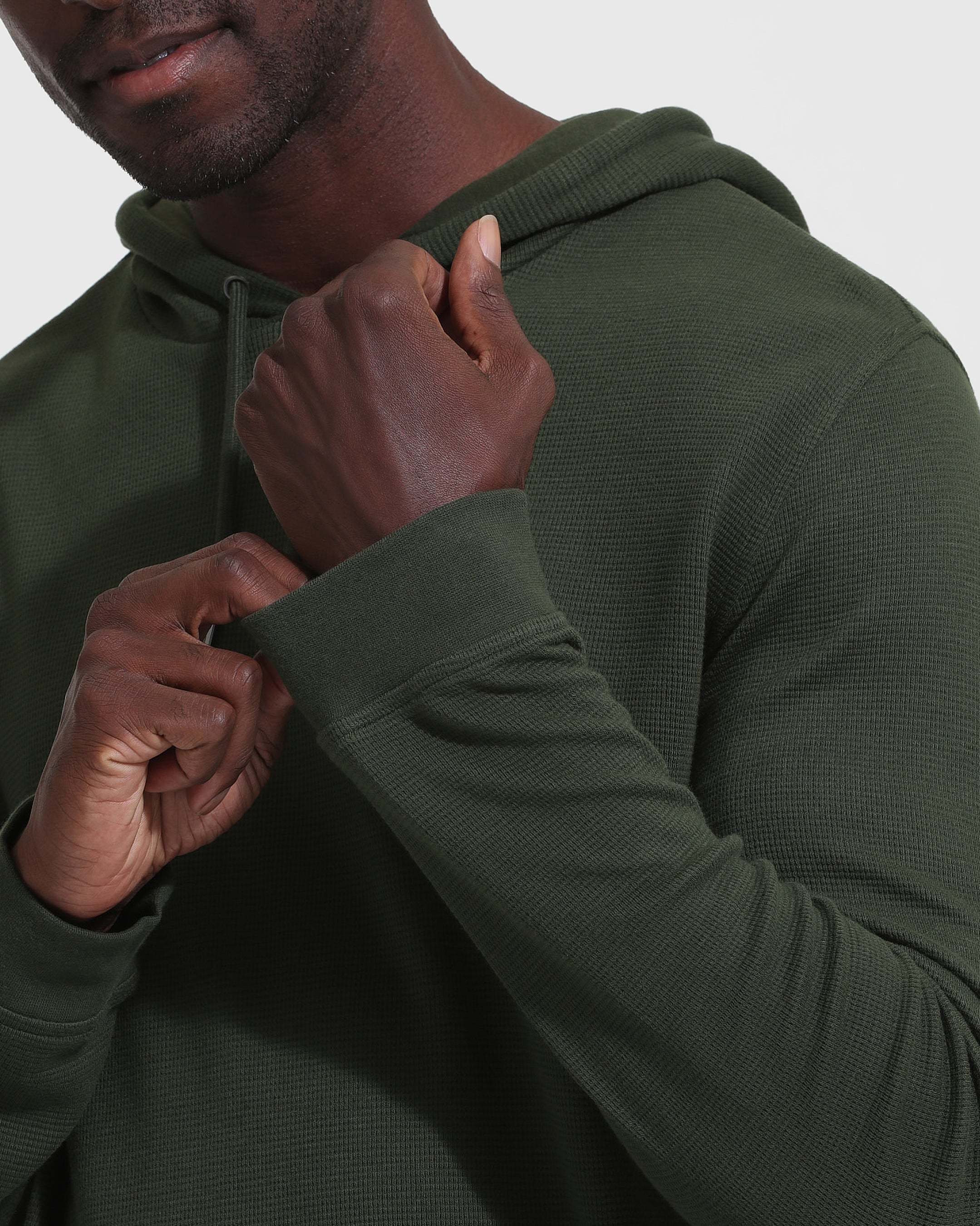 Dark olive 2024 green hoodie