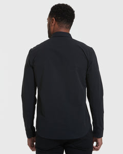 True ClassicLongsleeve-Shirt für Pendler in Schwarz