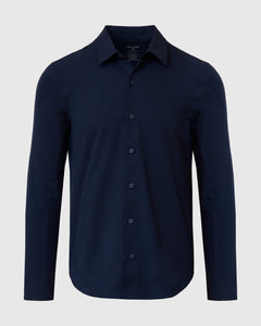 True ClassicLongsleeve-Shirt für Pendler in Marineblau