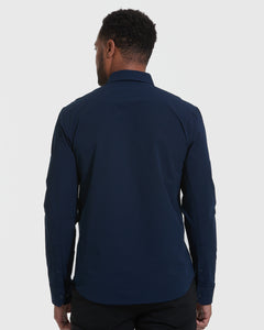 True ClassicLongsleeve-Shirt für Pendler in Marineblau