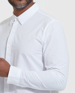 True ClassicWhite Commuter Long Sleeve Shirt