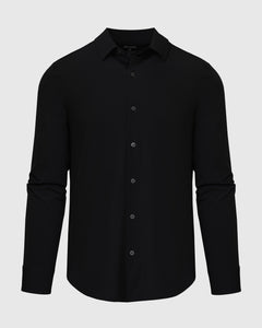 True ClassicBlack Performance Lightweight Dress Shirt