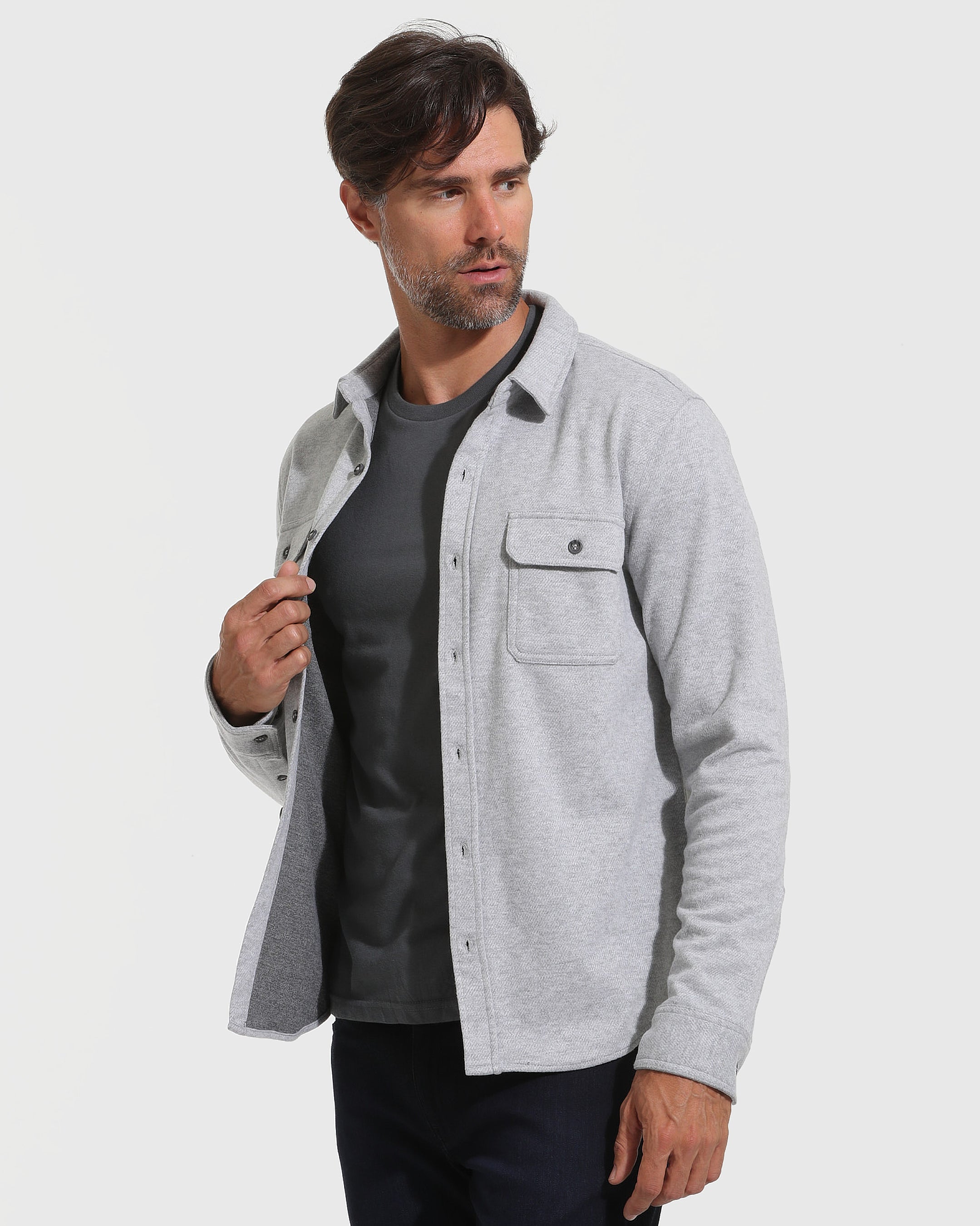 Sweater button up clearance shirt