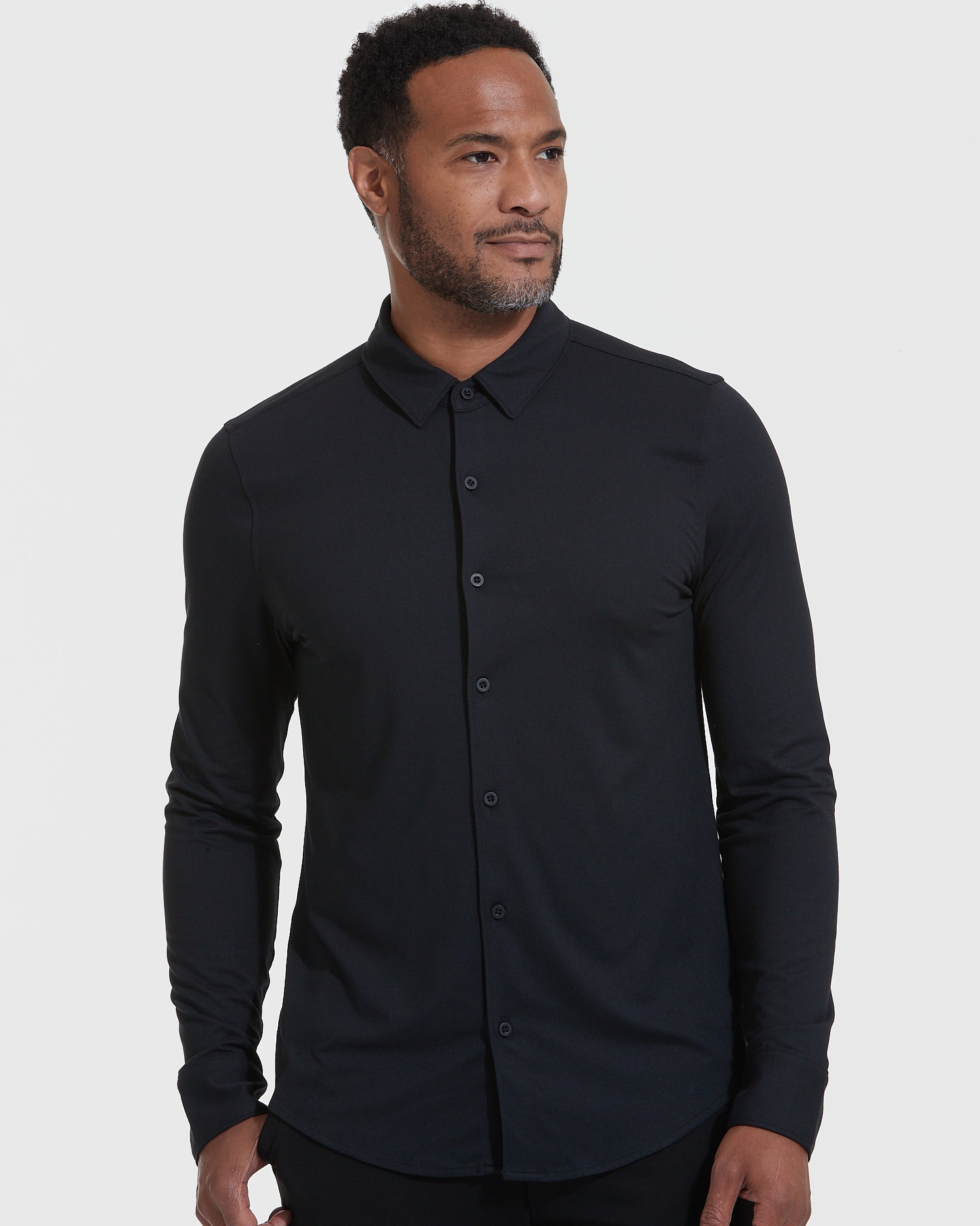 Neutral Comfort Button Up Shirt 3-Pack