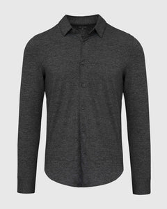 True ClassicCharcoal Heather Long Sleeve Gray Do-It-All Comfort Shirt