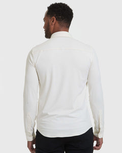 True ClassicLongsleeve-Do-It-All-Komfort-Shirt in Ecru