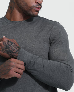 True ClassicCharcoal Heather Active Comfort Crew Sweatshirt