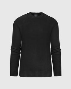 True ClassicBlack Crew Neck Sweater