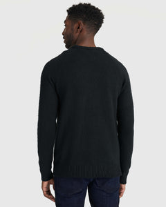 True ClassicBlack Crew Neck Sweater