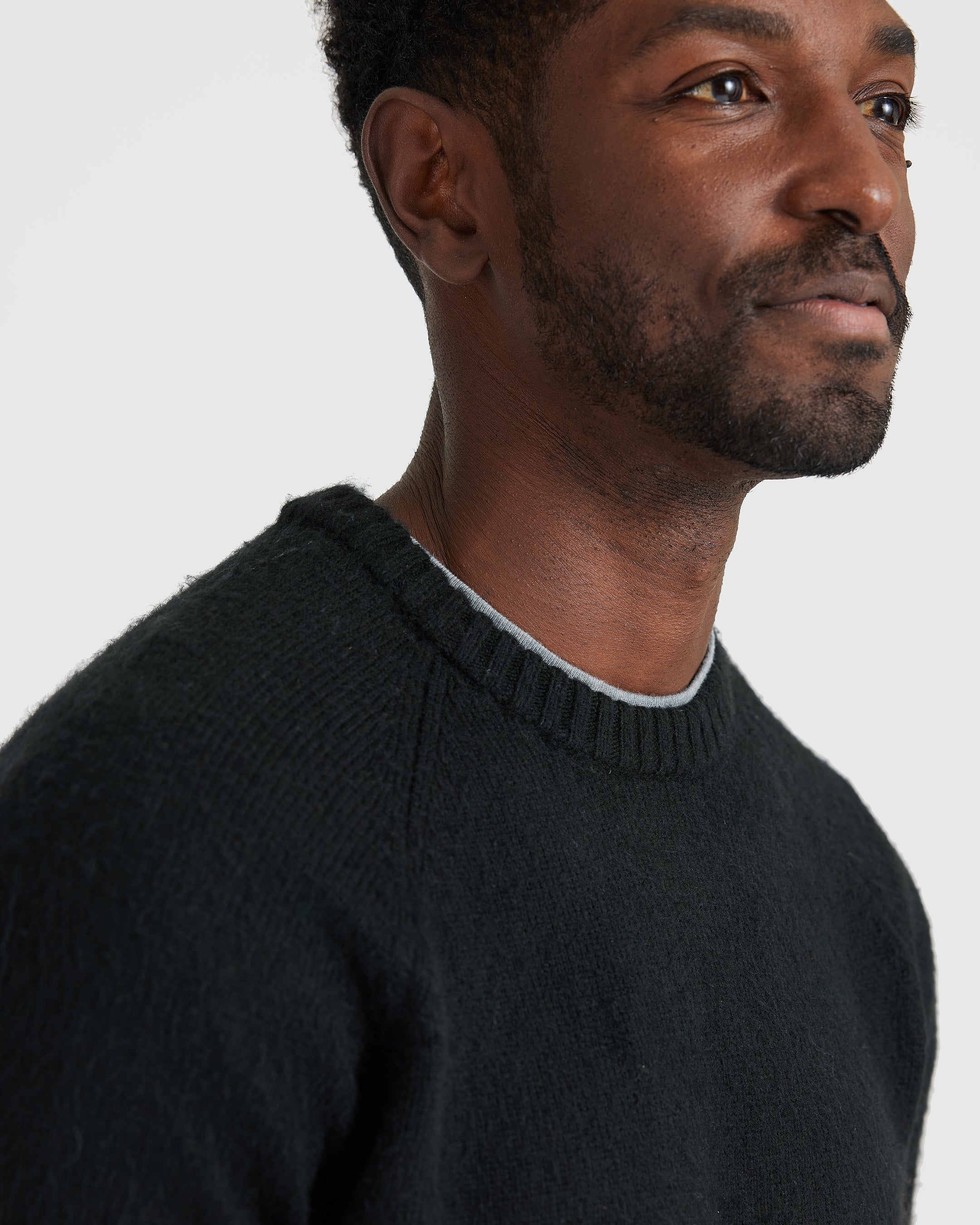 Black Crew Neck Sweater Black Crew Neck Sweater True Classic