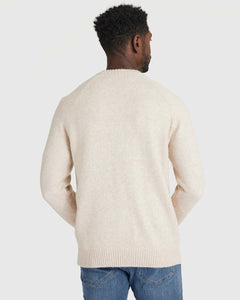 True ClassicHeather Oatmeal Crew Neck Sweater